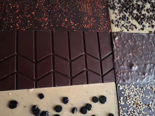 Premières tablettes "bean to bar"