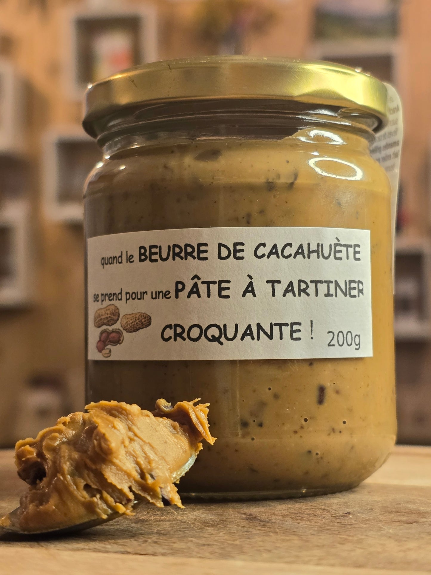 PÂTE À TARTINER CACAHUÈTE CROQUANTE