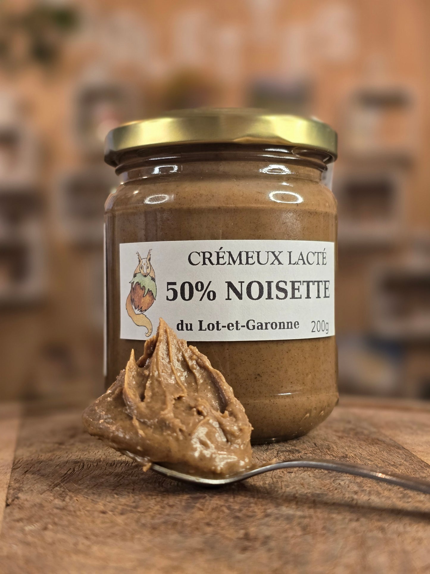 PÂTE À TARTINER - CRÉMEUX NOISETTE 50%