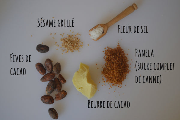 Noir Sésame & Fleur de Sel -77% Cacao